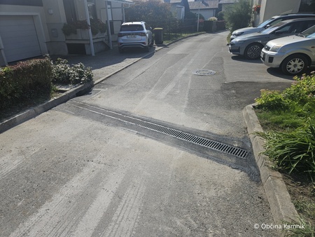 Mengeška cesta - ureditev mulde in kanalete (4)